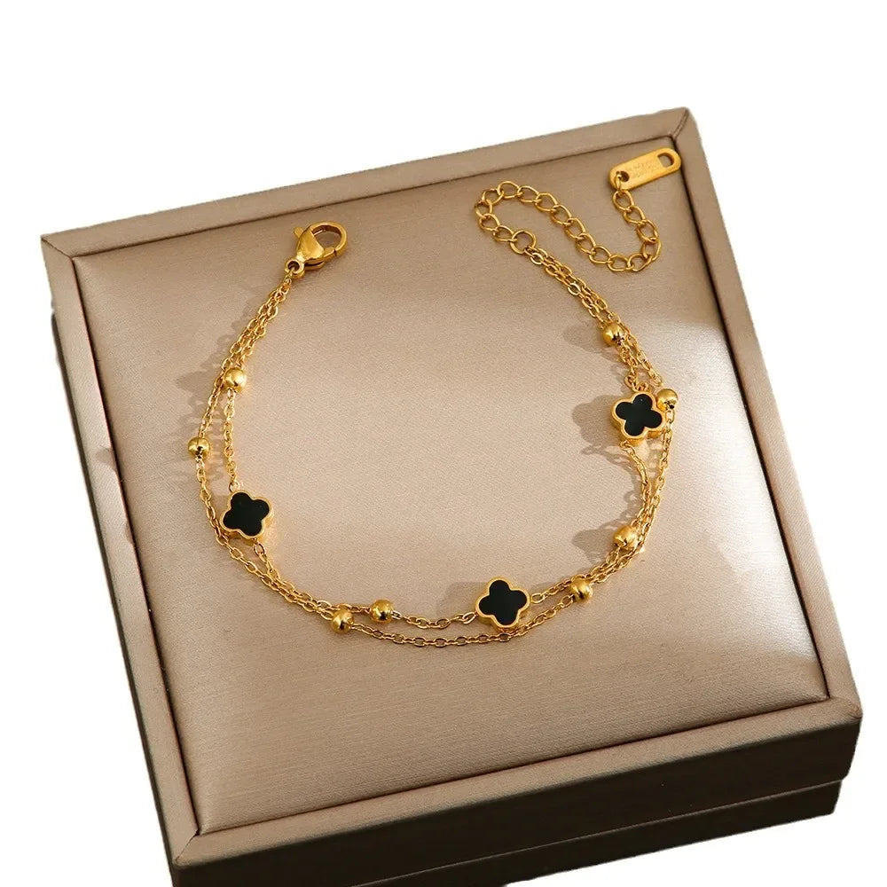 Bracelete Coreano Minimalista Double-Sided