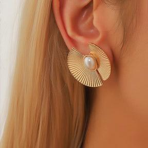 Brincos Femininos Margarida em Camadas